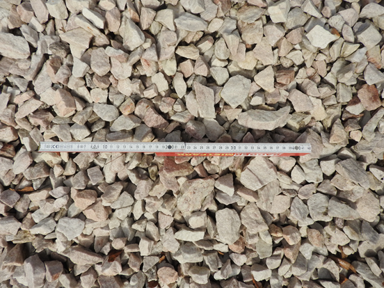 Granit Splitt weiß 8/20