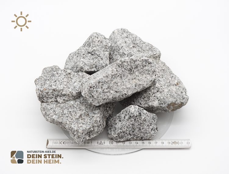 Granit Schotter grau 90/180 Granit Schotter grau 90/180