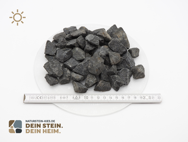 Basalt Splitt schwarz 16/22